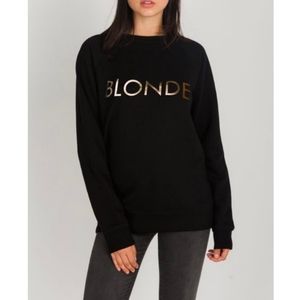 Brunette the Label Blonde Crewneck size s/m